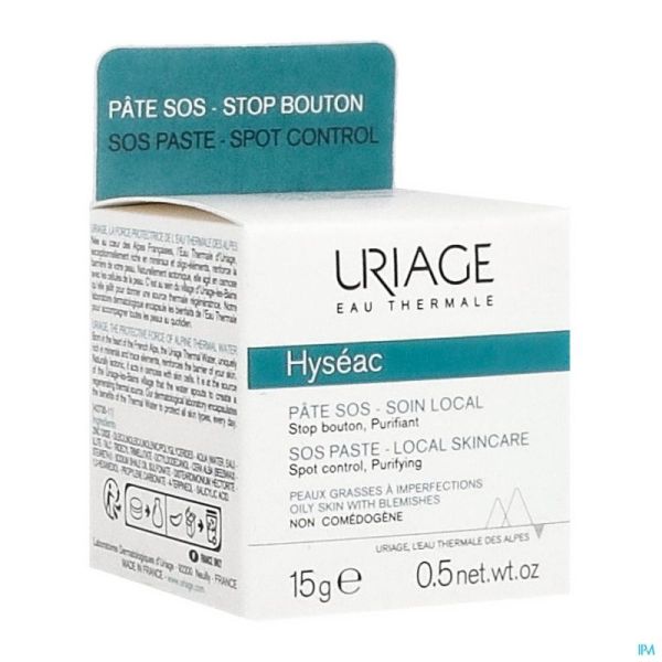 Uriage Hyseac Pate Sos Creme 15ml