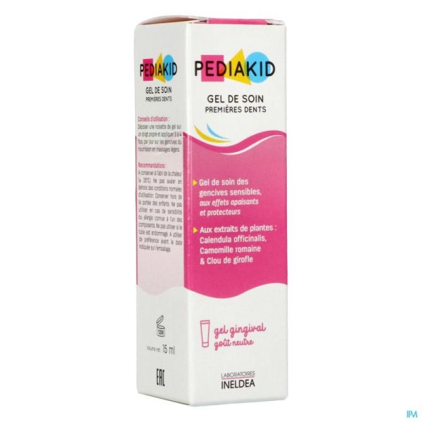 Pediakid Gel Soin Premieres Dents 15ml