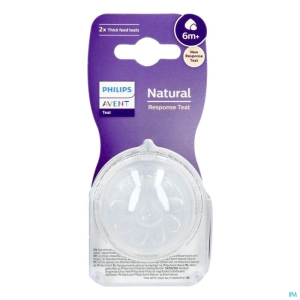 Philips Avent Natural 3.0 Tetine 6m+ T6 1