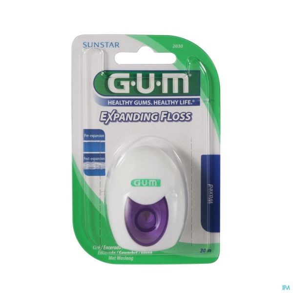 Gum Fil Dentaire Expanding Floss 30m 2030