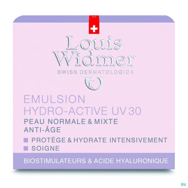 Widmer Jour Emulsion Hydro-active Uv30 Parf 50ml