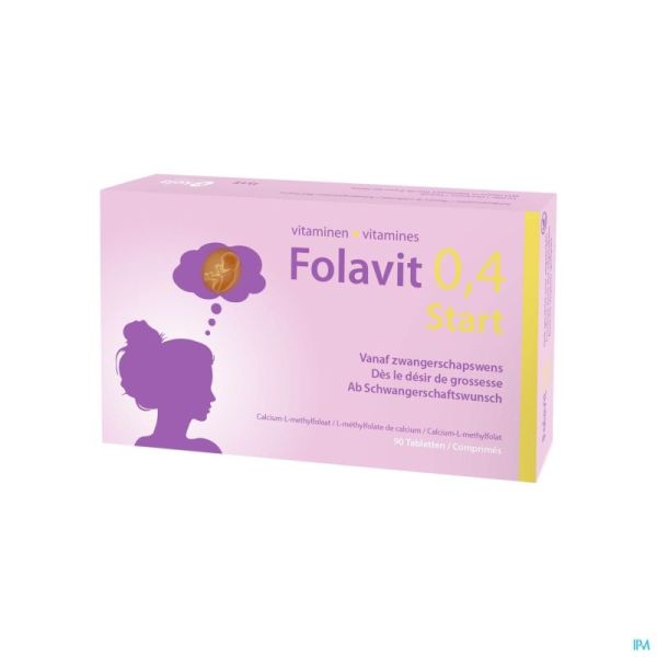 Folavit 0,4mg Start Comp 90