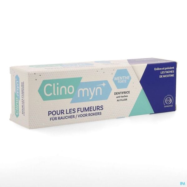 Clinomyn Dentifrice A/tache Fumeurs 75ml