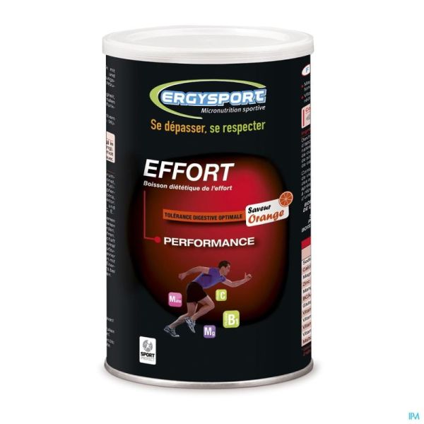 Ergysport Effort Orange Boisson Pdr Pot 450g