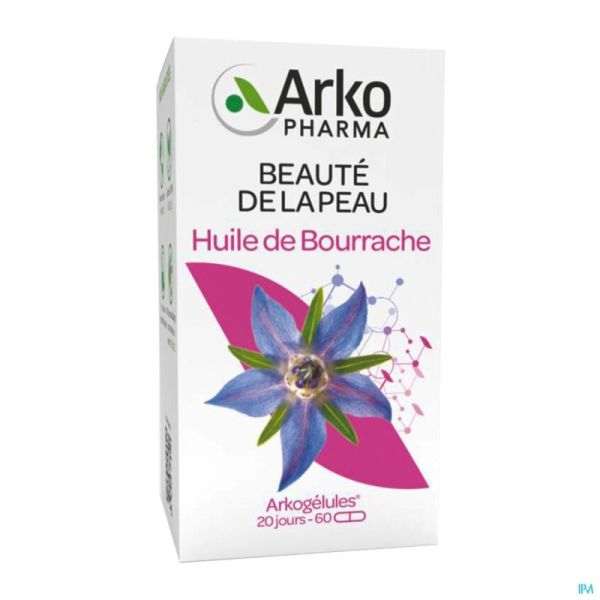 Arkogelules Huile De Bourrache 60