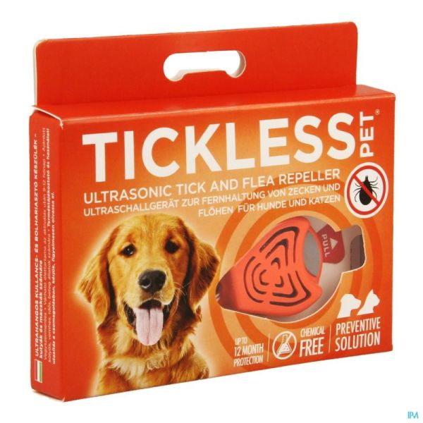 Tickless Pet Orange