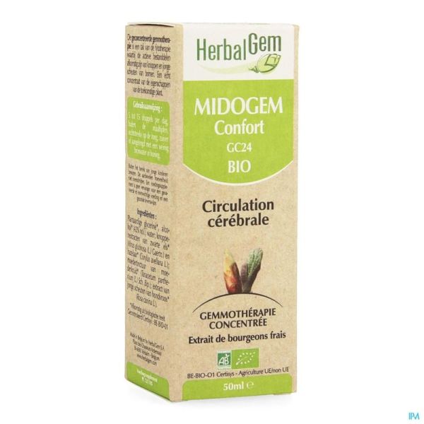 Herbalgem Midogem Conf Cplx Circul.cerebrale 50ml