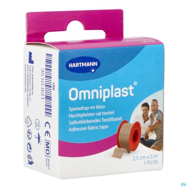 Omniplast 2,5cmx5m 1 P/s