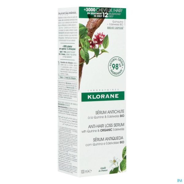 Klorane Capil. Serum Quinine & Edelweiss 100ml