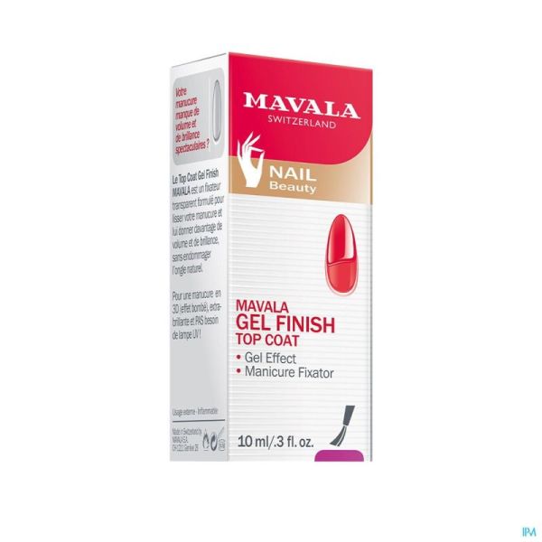 Mavala Gel Finish Top Coat 10ml