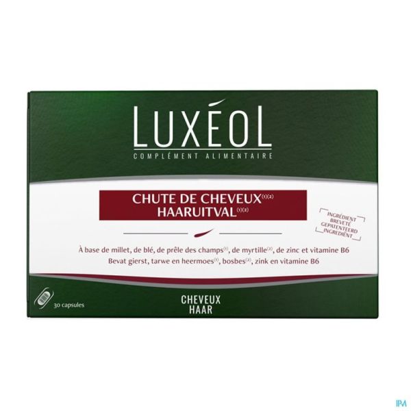 Luxeol Chute Cheveux Caps 30