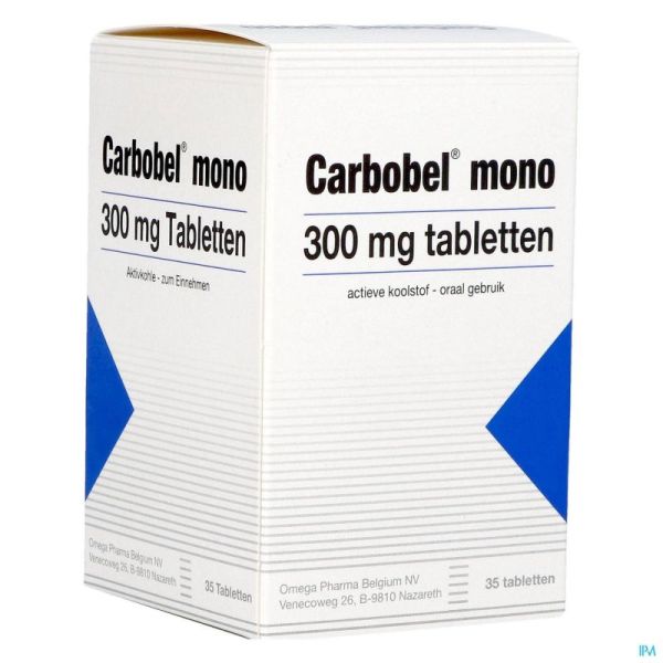 Carbobel Mono 300mg Comp 35