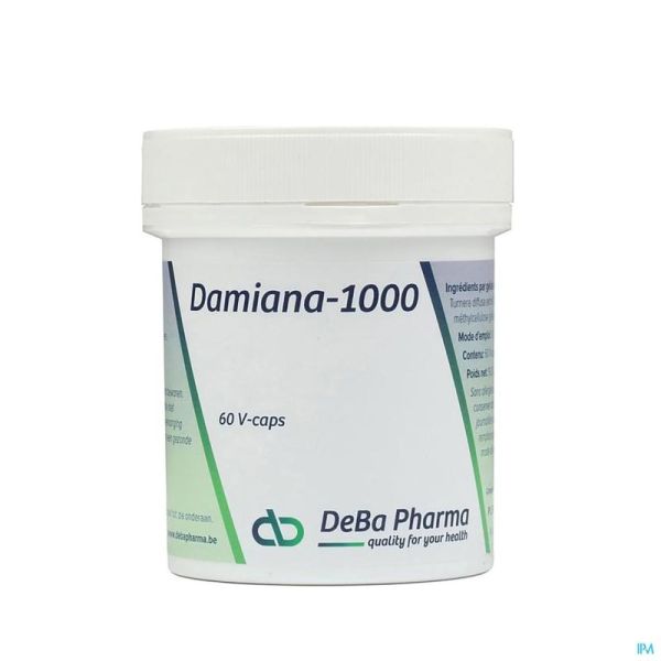 Damiana-1000 V-caps 60 Deba