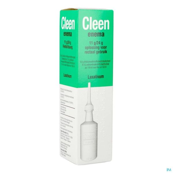 Cleen Enema 11g/24g Sol Rectale Fl 133ml