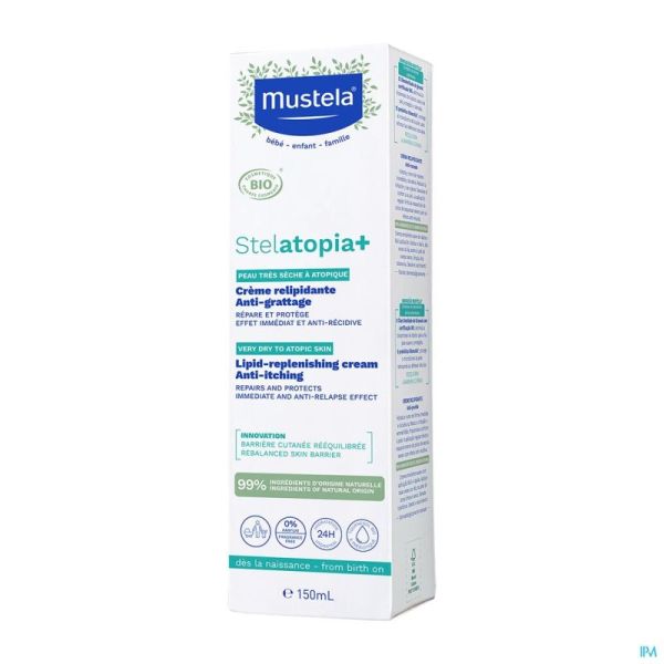 Mustela Pa Stelatopia+ Cr Relipidante A/grat.150ml