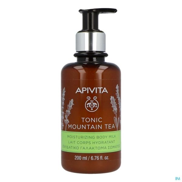 Apivita Tonic Mountain Tea Moist. Body Milk 200ml