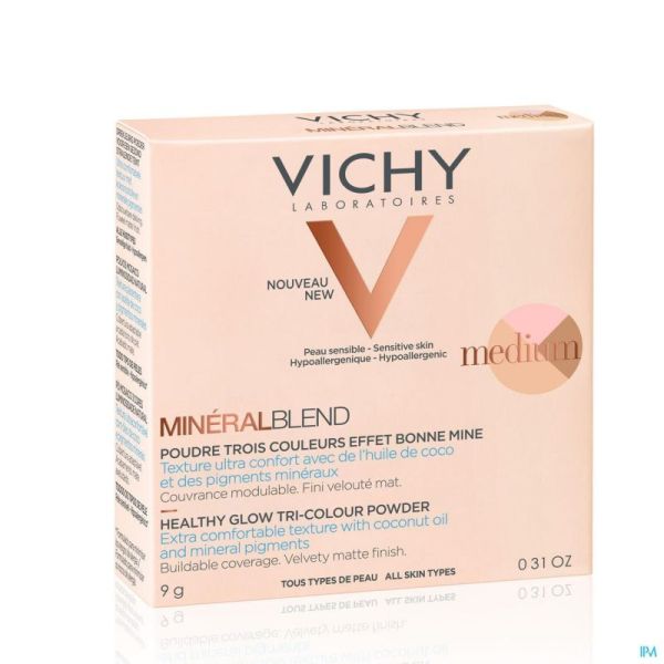 Vichy Mineralblend Pdr Medium 9ml