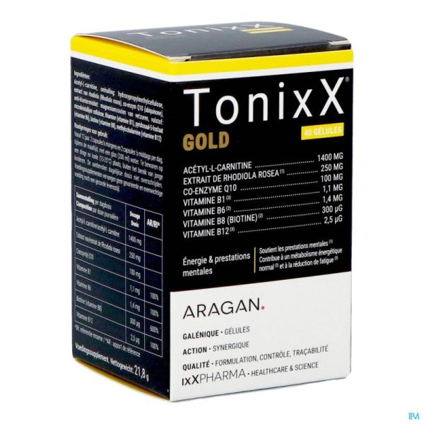 Tonixx Gold Caps 40 Nf