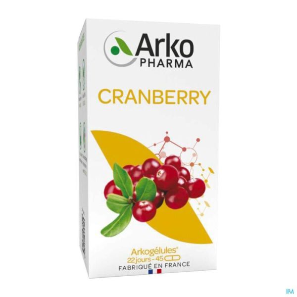 Arkogelules Cranberryne Vegetal 45