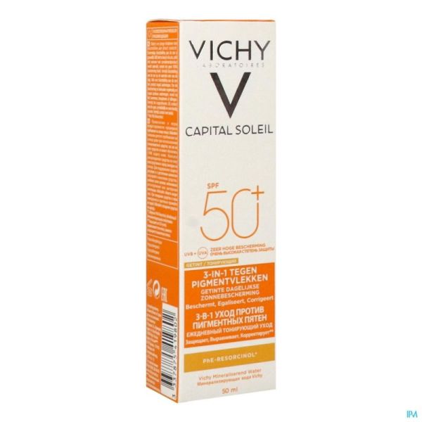 Vichy Cap Id Sol Ip50+ Cr A/taches Teint 3in1 50ml