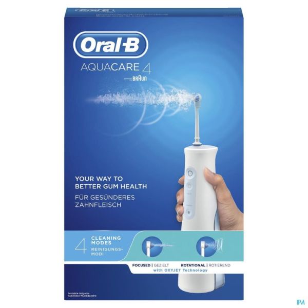 Oral-b Aquacare 4 Irrigateur Portable