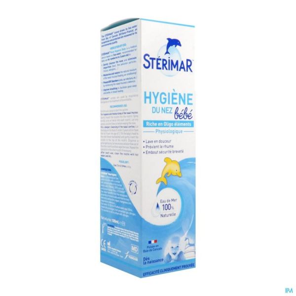 Sterimar Bebe Spray Nasal Eau De Mer 100ml