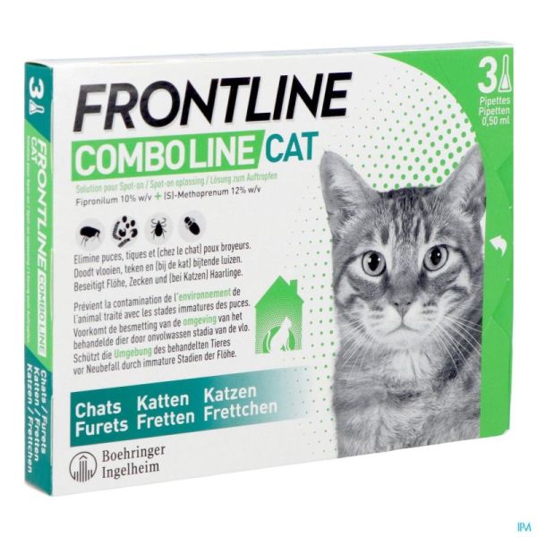 Frontline Combo Line Cat 3x0,5ml