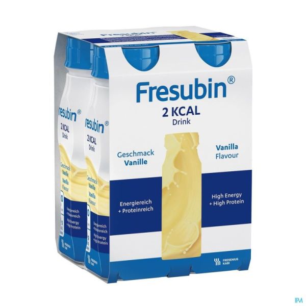 Fresubin 2kcal Drink Vanille Fl 4x200ml