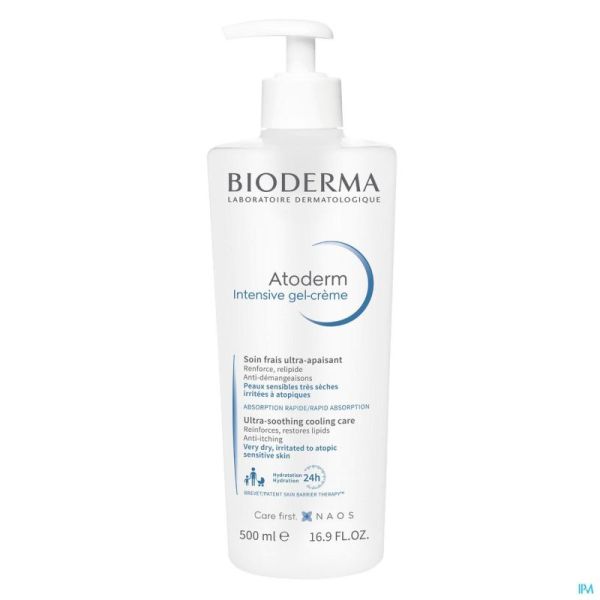 Bioderma Atoderm Intensive Gel Cr Fl .pompe 500ml