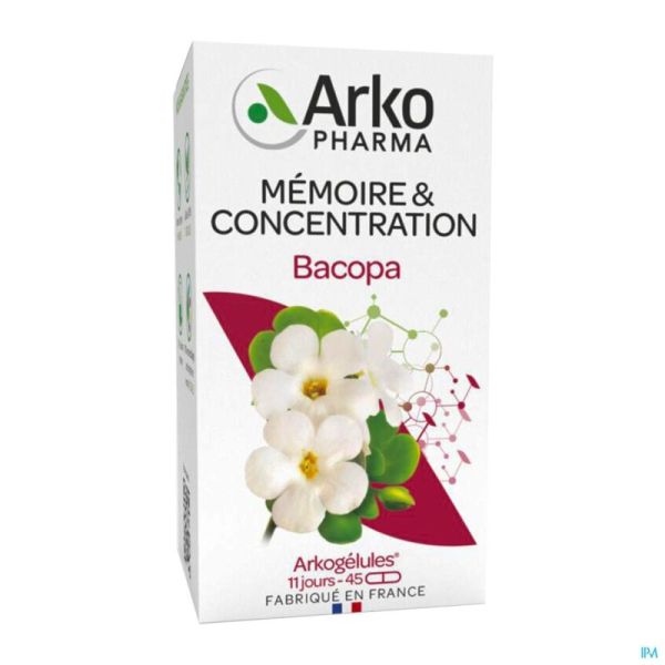 Arkogelules Bacopa Vegetal 45