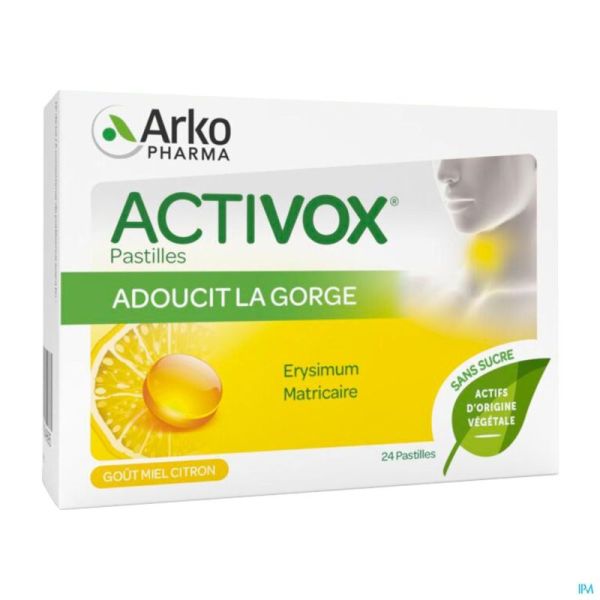 Activox Comp Maux De Gorge Comp A Sucer 24