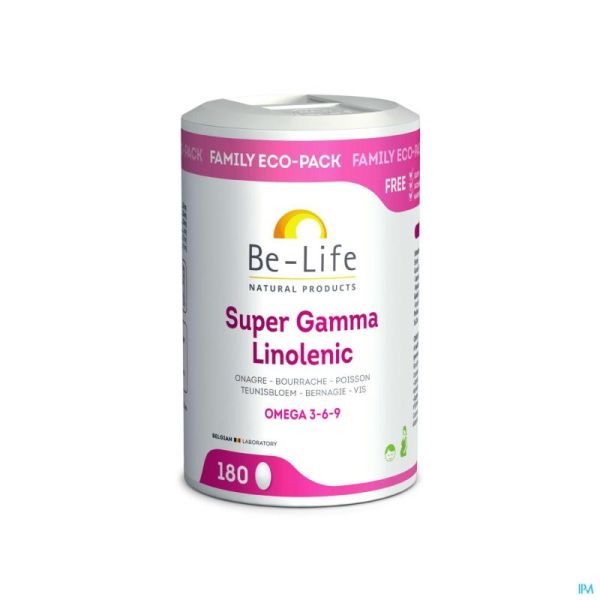 Super Gamma Linolenic Be Life Caps 180