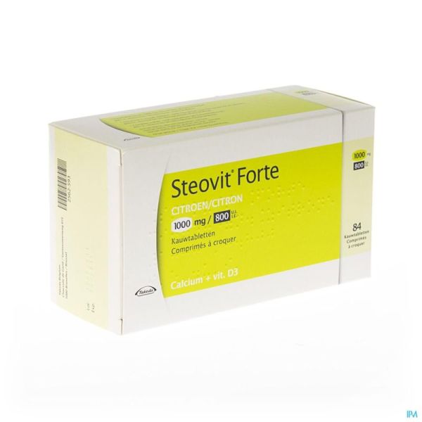 Steovit Forte 1000mg/800ui Comp Croq 84