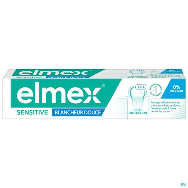 Elmex Sensitive Blancheur Dentifrice Tube 75ml