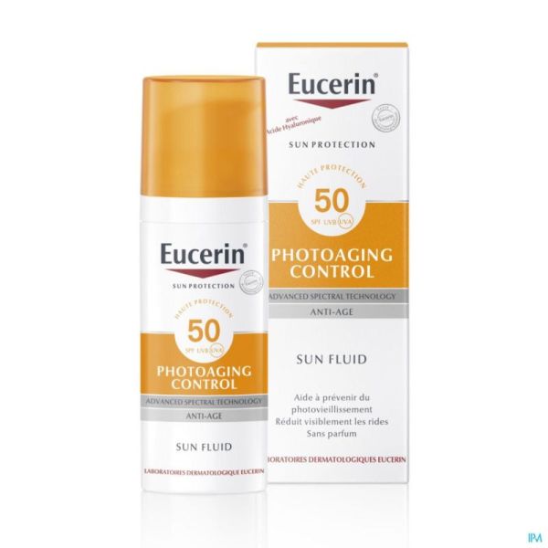 Eucerin Sun Fluide A/age Ip50+ 50ml