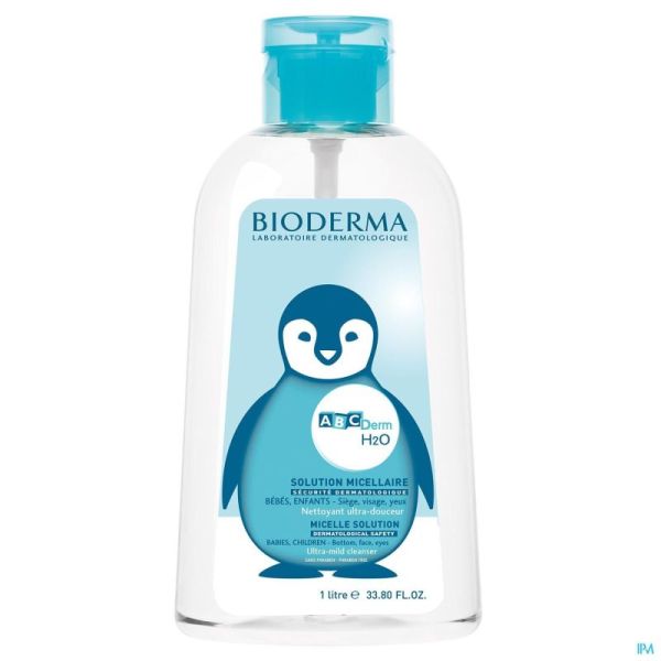 Bioderma AbcDerm H2o Pompe Inversee 1l