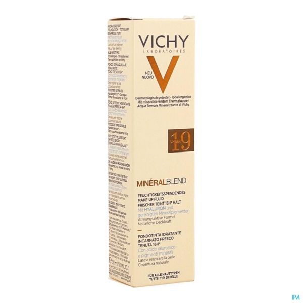 Vichy Mineralblend Fdt Amber 19 30ml