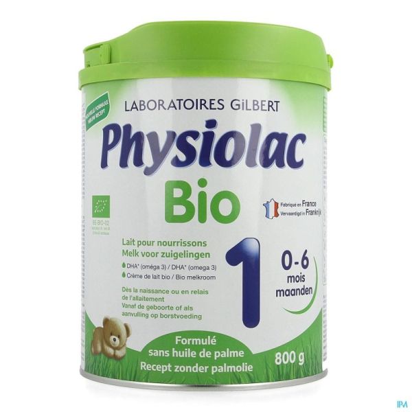 Physiolac Bio 1 Lait Pdr Nf 800g