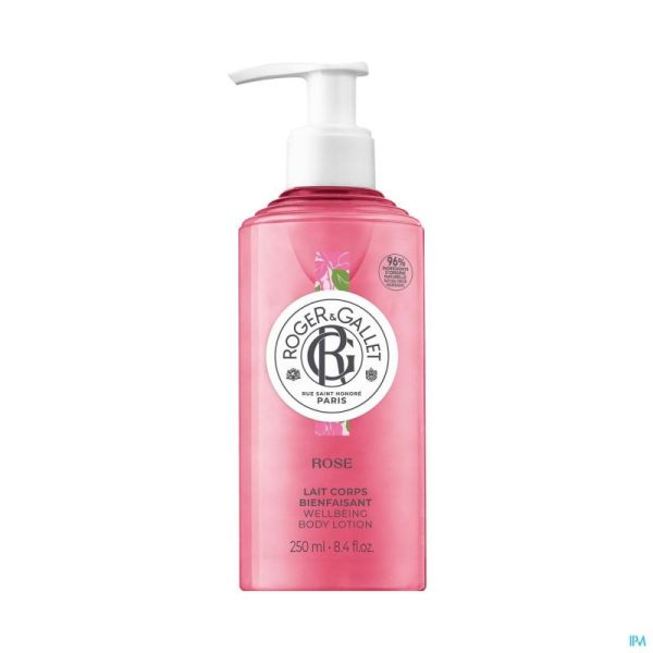 Roger&gallet Rose Lait Corps 250ml