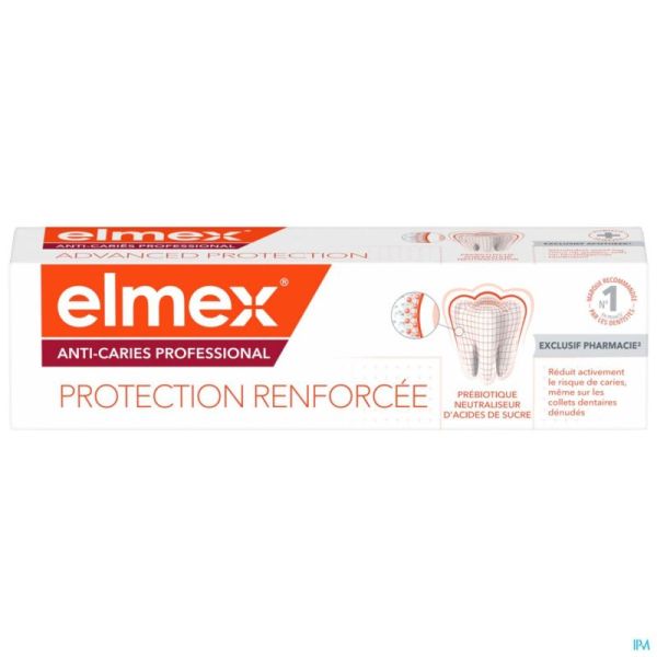 Elmex Dentifrice A/caries Professional 75ml Nf