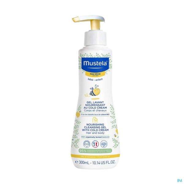 Mustela Ps Gel Lavant Nourrissant Cold Cream 300ml