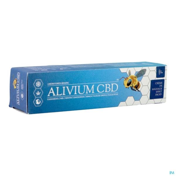 Beemine Lab Alivium Cbd Creme Massage Froid 75ml