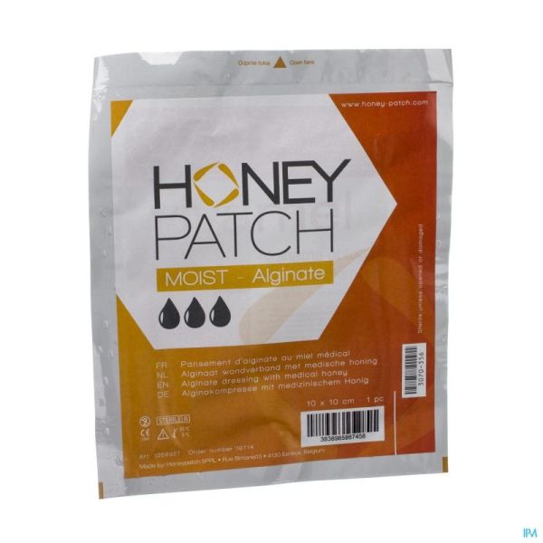 Honeypatch Moist Miel Cicat.20g+alg.ster 10x10cm 1