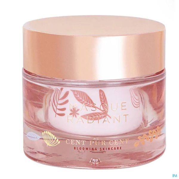 Cent Pur Cent Pink Clay Masque Radiant 50ml