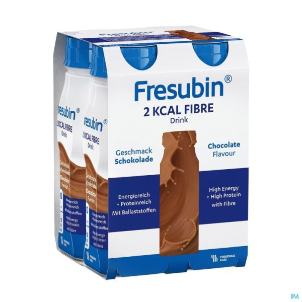 Fresubin 2kcal Fibre Drink Chocolat Fl 4x200ml