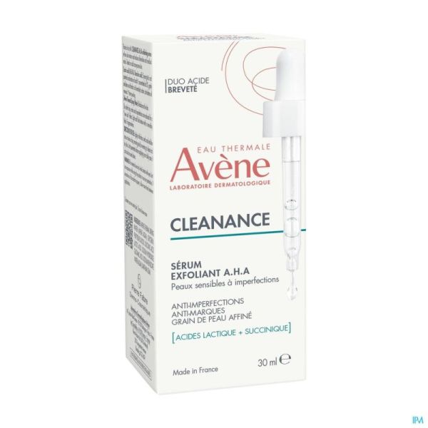 Avene Cleanance Serum Exfoliant A.h.a 30ml