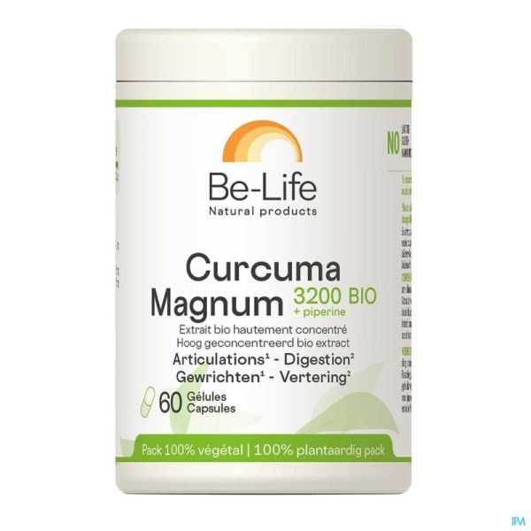 Curcuma Magnum 3200 Be Life Bio Pot Caps 60