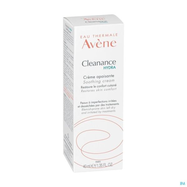 Avene Cleanance Hydra Creme Apaisante 40ml