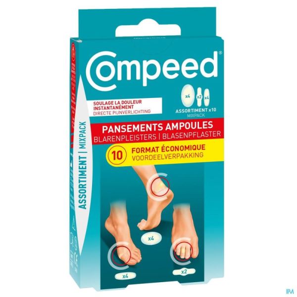 Compeed Pansement Ampoules Format Economique 10