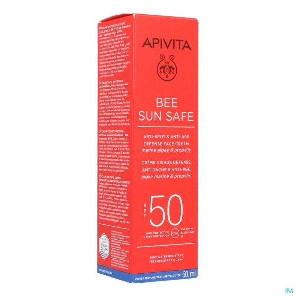 Apivita A/spot&a/age Defense Face Cream Spf50 50ml